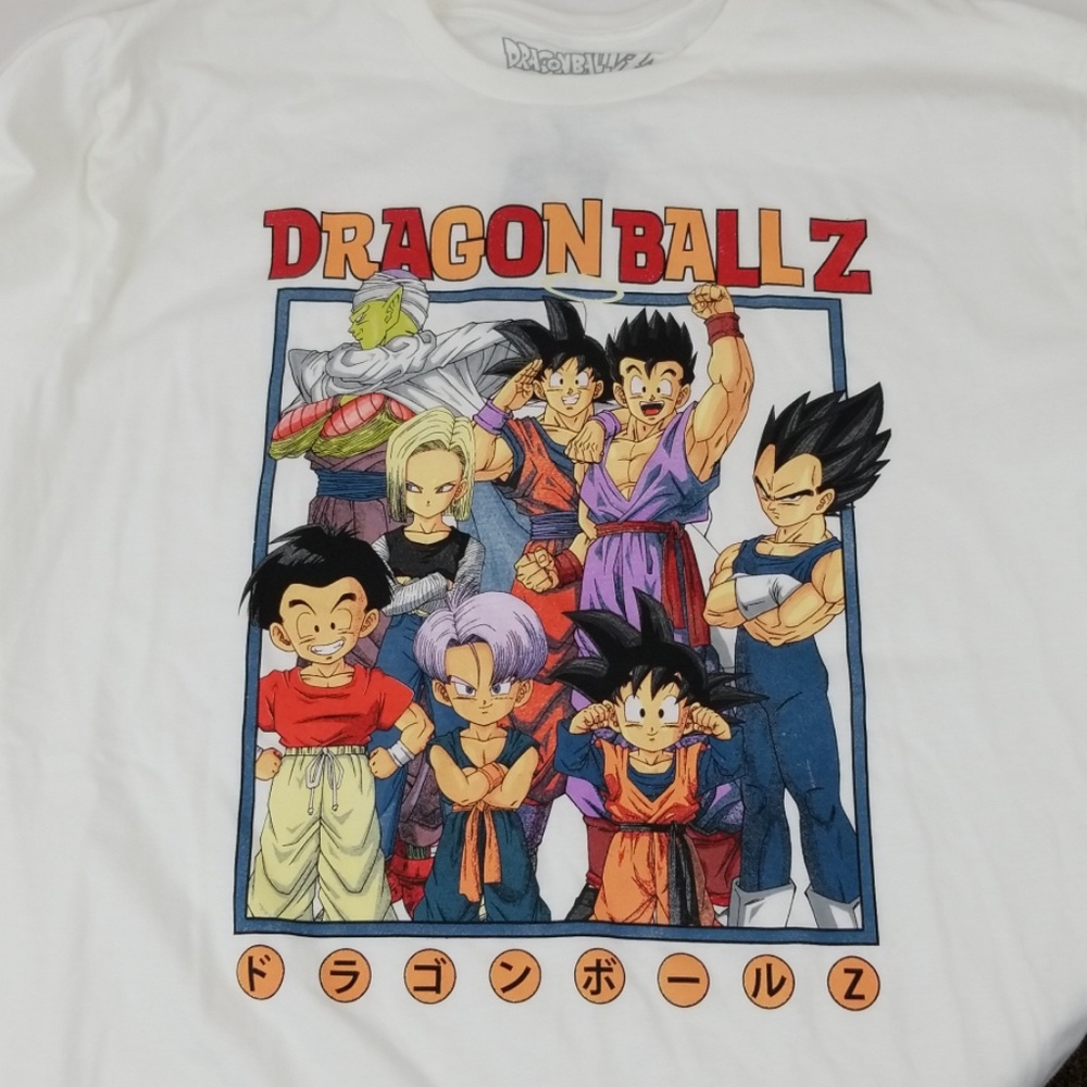 Dragon Ball Z Mens T-shirt Short Sleeve Graphic